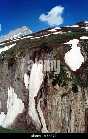 Zoji la, col de Zojila, Srinagar à Leh, Ladakh, Kargil, Jammu-et-Cachemire, Inde Banque D'Images