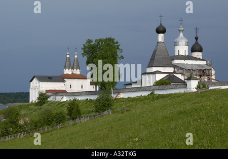 Le monastère de Ferapontov avec la célèbre de Dionisii fresques dans la région de Vologda, en Russie Banque D'Images