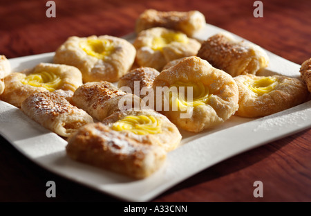 Mini-viennoiseries Banque D'Images