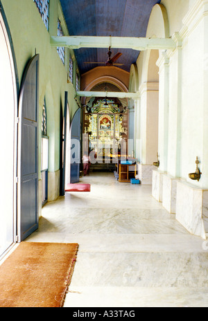 ST MARYS Église syrienne orthodoxe dans NIRANAM KERALA Banque D'Images