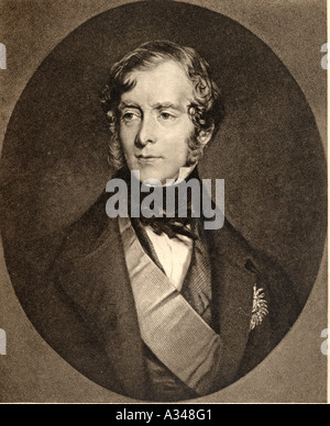 George William Frederick Villiers, 4 Comte de Clarendon, 1800 - 1870. Homme d'État et diplomate britannique. Banque D'Images