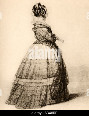 La princesse Mary Louise Victoria, plus tard duchesse de Kent et de Strathearn, 1786 - 1861. Mère de la reine Victoria Banque D'Images