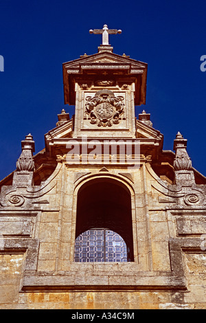 Détail du mur, La Cathédrale Mezquita, Cordoue, Espagne Banque D'Images