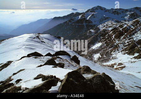 Alpe Tre Potenze Banque D'Images