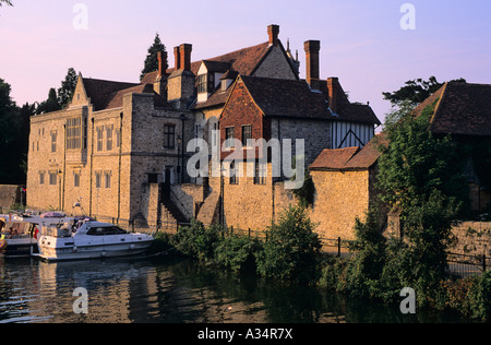 Palais des Archevêques, Maidstone, Kent, UK Banque D'Images