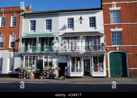 High Street, Pershore, Worcestershire, Angleterre, RU Banque D'Images