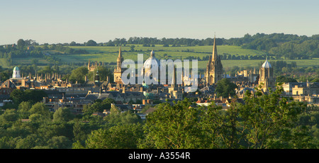 Le Dreaming Spires d'oxford , Angleterre. Banque D'Images