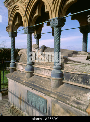 Grace Darling's tomb à st aidan's churchyard, bamburgh, Northumberland, England, UK. Banque D'Images