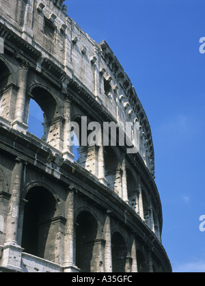 Le Colisée à Rome Italie Banque D'Images