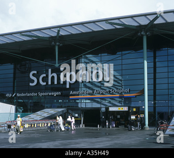 Sciphol Aéroport d'Amsterdam aux Pays-Bas Banque D'Images