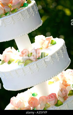 Schoene Hochzeitstorte, gâteau de mariage Banque D'Images