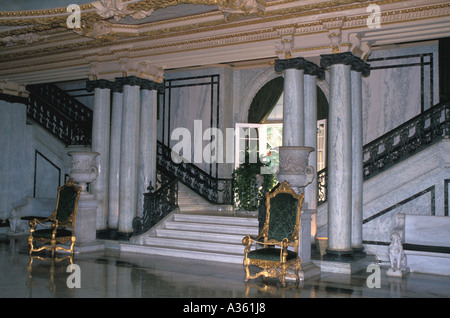 Palm Beach Floride Henry Morrison Flagler Museum Whitehall Banque D'Images