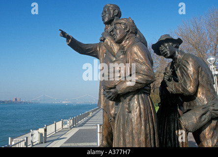 Underground Railroad Monument Banque D'Images