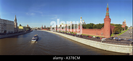 Le kremlin et la moscva river 2006 0715 Russie Banque D'Images