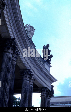 Extérieur de la Schloss Sanssouci Potsdam Sanssouci Park en Allemagne Banque D'Images