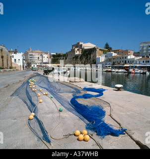 Vieux Port, Ciutadella (Menorca), Minorque, Iles Baléares, Espagne Banque D'Images