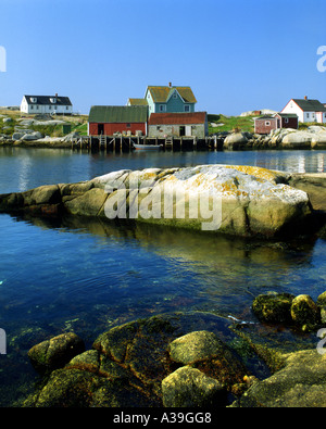 Ca - Nouvelle-Écosse : Peggy's Cove Banque D'Images