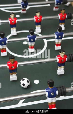 Table de baby-foot Banque D'Images