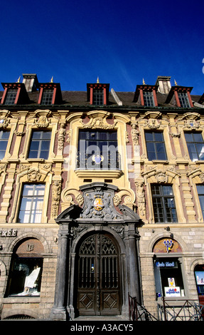 Vieille Bourse ou bourse à Lille France Banque D'Images