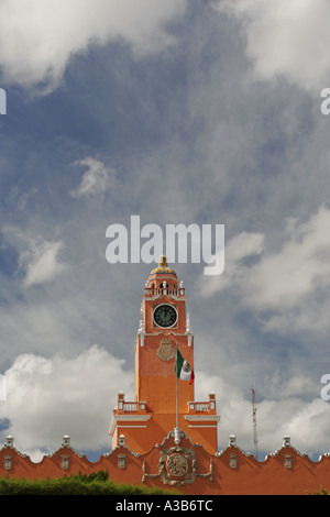 Hôtel de ville Merida Mexique Banque D'Images