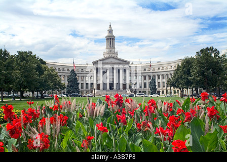 Denver Colorado City and County Court House USA Banque D'Images