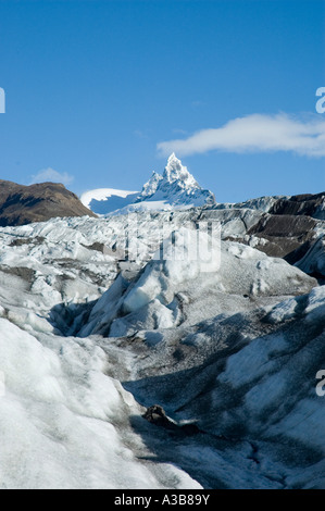 Chili Patagonie australe Glacier Chico Banque D'Images