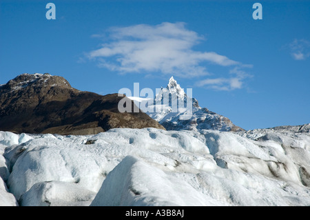 Chili Patagonie australe Glacier Chico Banque D'Images