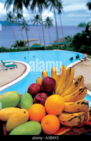 La province de Palawan Philippines,piscine,piscine,,fruits,banan Banque D'Images