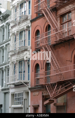 Secours américain typique, New York City Banque D'Images