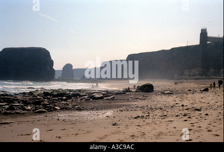 Marsden Bay dans la brume Banque D'Images