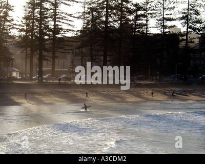 Manly Beach Sydney Australie Banque D'Images