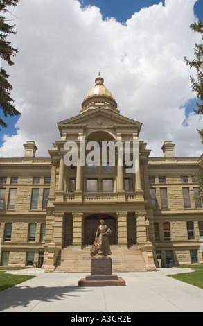 Cheyenne Wyoming Wyoming State Capitol building Banque D'Images