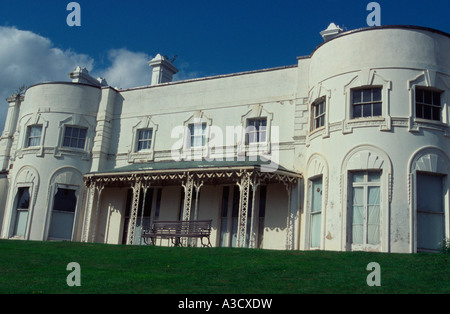 Le petit hôtel particulier, Southside, Gunnersbury Park, à l'ouest de Londres, Royaume-Uni Banque D'Images