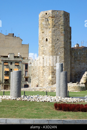 Voir de magnifiques ruines romaines de Tarragone CATALOGNE CATALOGNE CATALOGNE Costa Dorada España Espagne Europe Banque D'Images