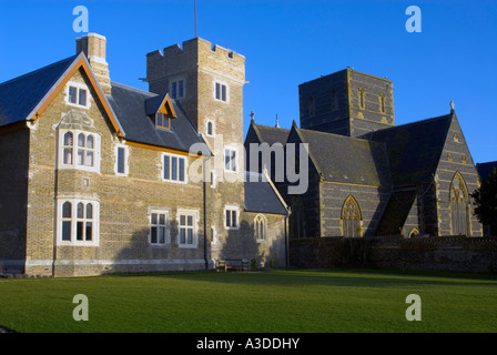 La Grange et St Augustine's Priory, Ramsgate. Accueil du célèbre architecte victorien Augustus Welby Pugin Banque D'Images