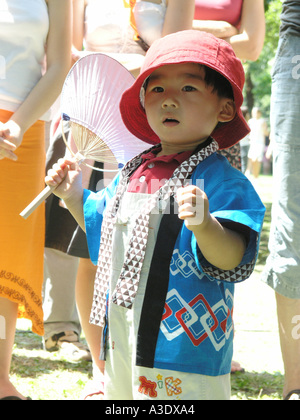 Festival Japonais en été à Munich qui a lieu chaque année en juillet Allemagne Europe Banque D'Images