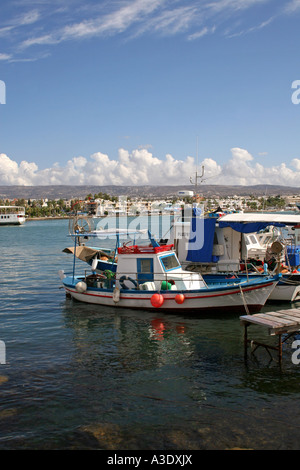 Port de Paphos. PAPHOS. Chypre. L'EUROPE. Banque D'Images