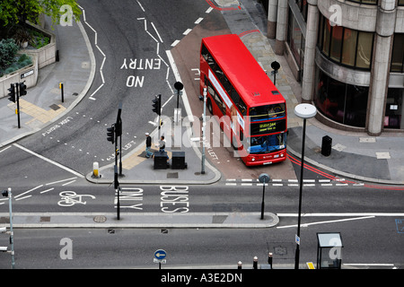 Bus à impériale de Londres, Grande-Bretagne Banque D'Images