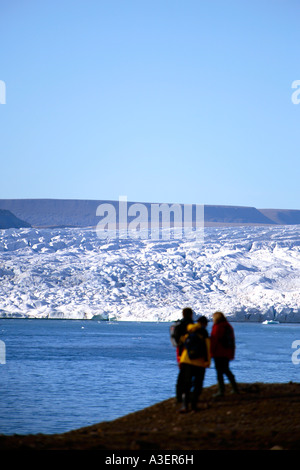 L'île Coburg dans l'Arctique canadien Banque D'Images