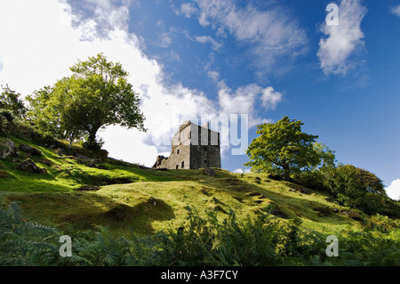 Ruines du château de Carnassarie Kilmartin Glen Écosse Banque D'Images