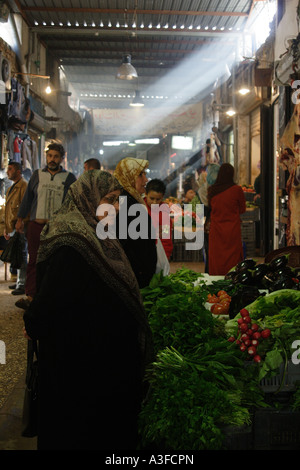 Le souk de fascinantes à Tyr au Liban Banque D'Images