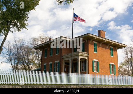 Galena Illinois USA Accueil général de la guerre civile et le président Ulysses Grant S 18 Octobre 2006 Banque D'Images