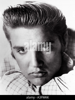 Acteur chanteur ELVIS PRESLEY Banque D'Images