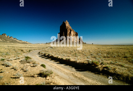 Nouveau Mexique Shiprock USA Banque D'Images