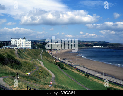 La North Bay à Scarborough à à partir de l'extrémité sud vers le nord Banque D'Images