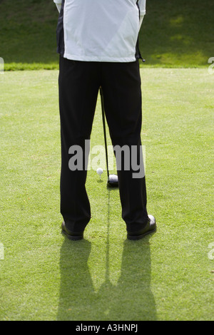 Homme Golf Banque D'Images