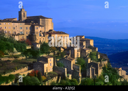 GORDES EN LUBERON PROVENCE FRANCE Banque D'Images
