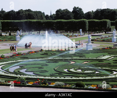 Grosser Garten der barocken Herrenhaeuser Gaerten à Hanovre Banque D'Images