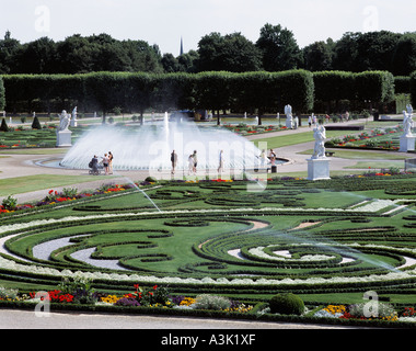 Grosser Garten der barocken Herrenhaeuser Gaerten à Hanovre Banque D'Images