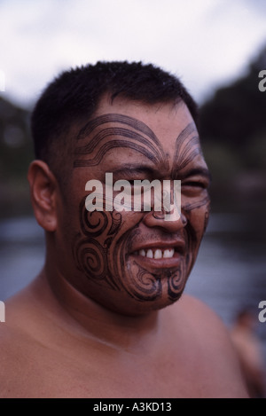 Les Maoris Ngaruawahia régate. L'Île du Nord, Nouvelle-Zélande Banque D'Images